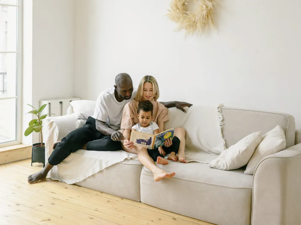 Family relaxing